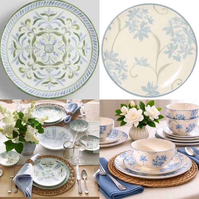 Splurge or Save? Blue &amp; White Dinnerware for Effortless Entertaining