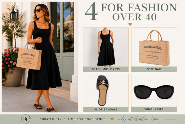 4 for Fashion Over 40: One Effortless Summer Outfit You'll Reach for Again and Again
