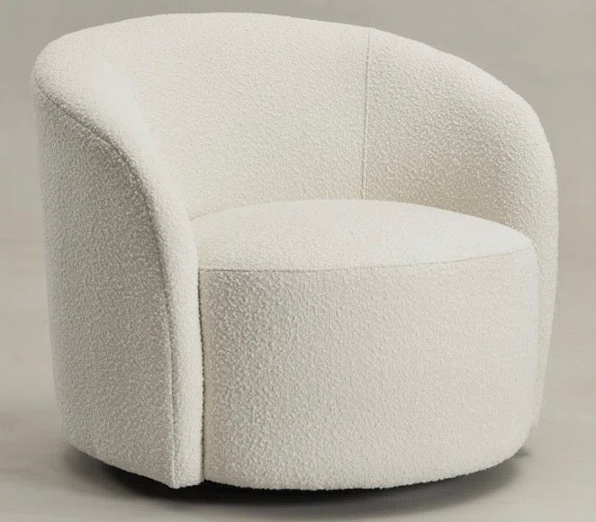 The Power of the Perfect Accent Chair: Why We Love Swivel Chairs for Small Spaces.